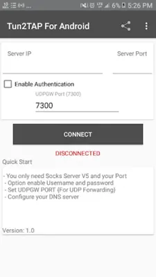 Tun2TAP for Android (Socks To VPN) android App screenshot 5