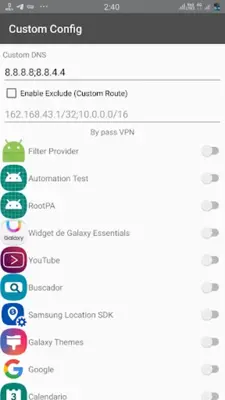 Tun2TAP for Android (Socks To VPN) android App screenshot 7